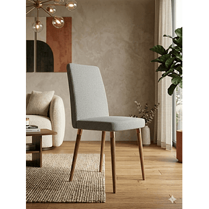 Comedor Avena 1.35+ 4 Sillas Tai Pata Cobre