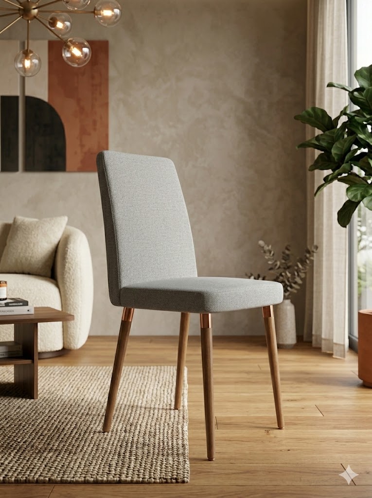 Comedor Avena 1.35+ 4 Sillas Tai Pata Cobre 2