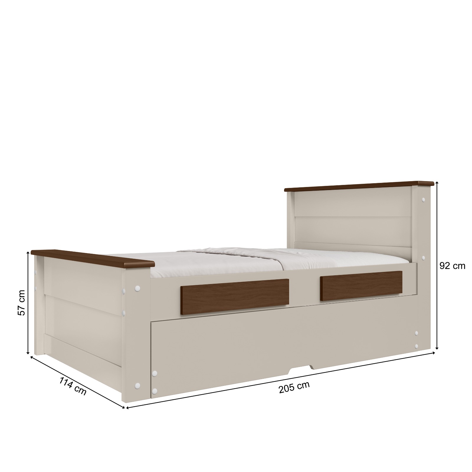 Cama Nido Houston 1.5 P 6