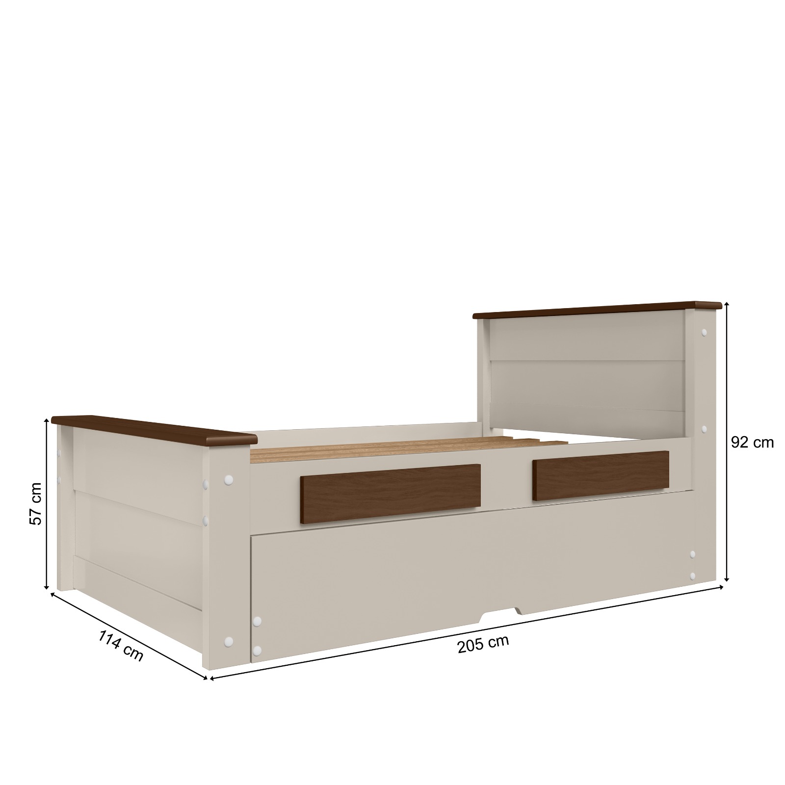 Cama Nido Houston 1.5 P 8