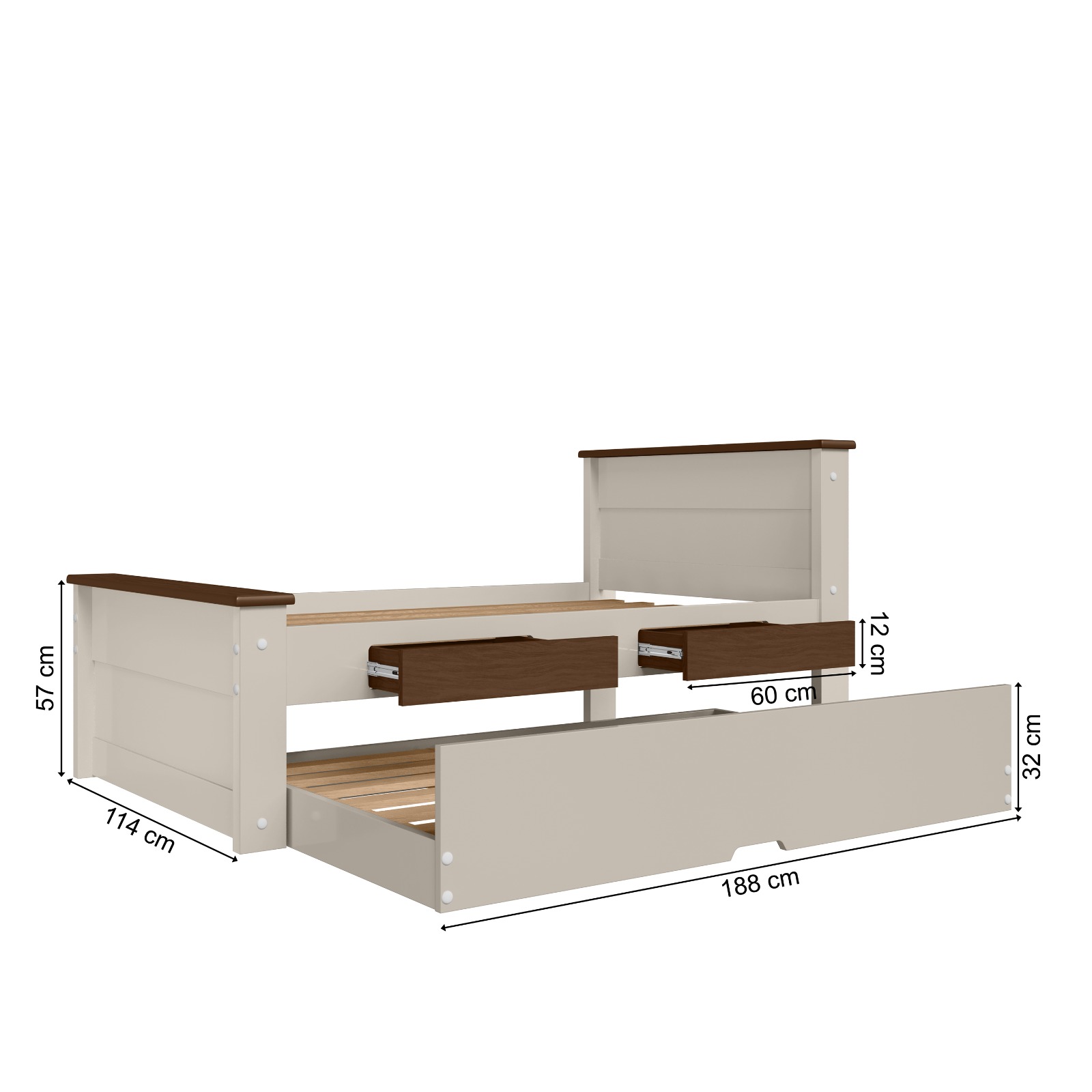 Cama Nido Houston 1.5 P 9