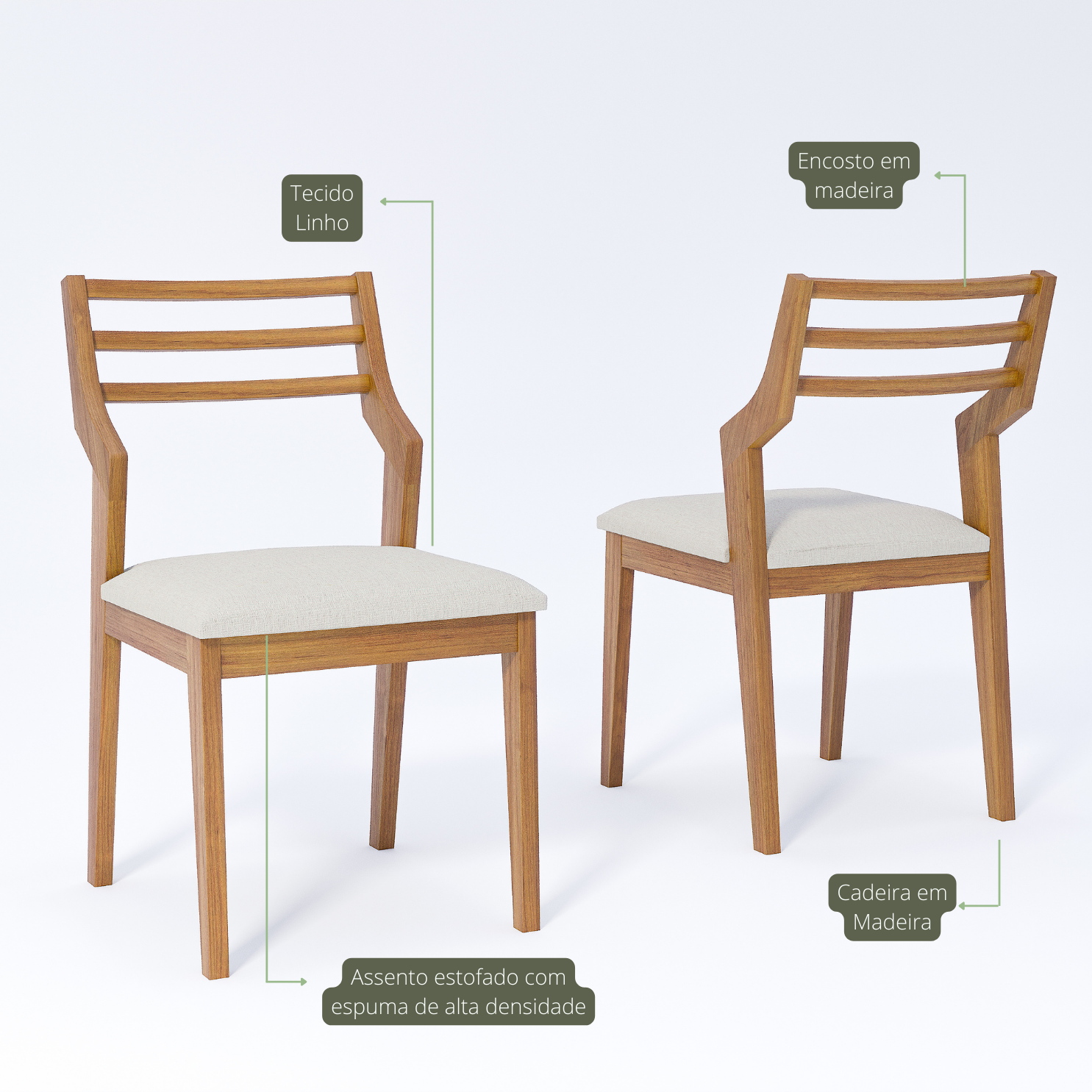 Silla Damasco 100% Madera 1