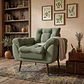 Poltrona Xangai Verde Pahla F494 - Miniatura 1