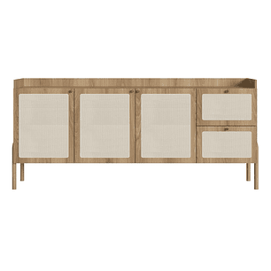 Buffet Oslo Ratán 1.8 27935E - LIQUIDACION 