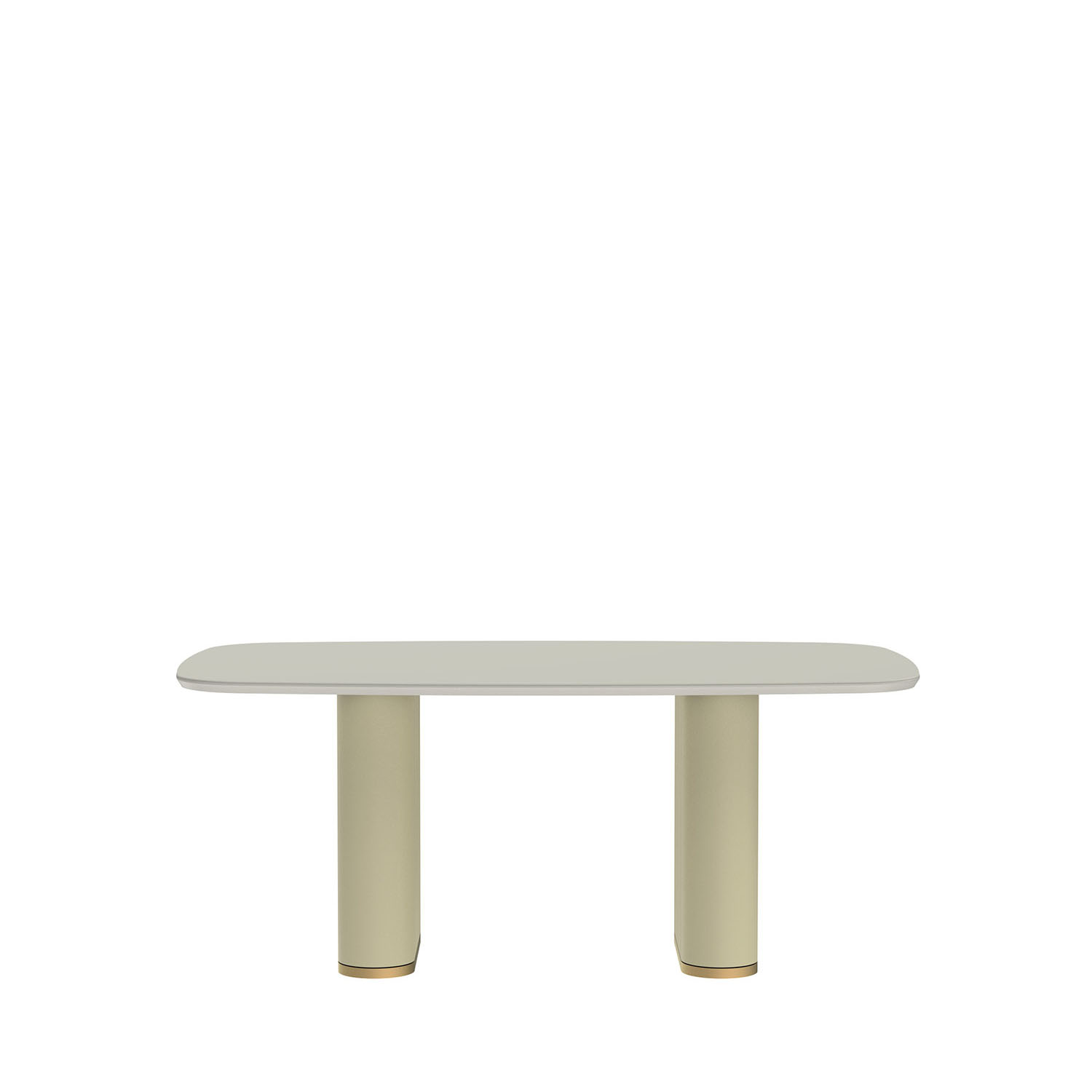 Comedor Lintz 1.8 Off white + 6S Beverly Champan 3