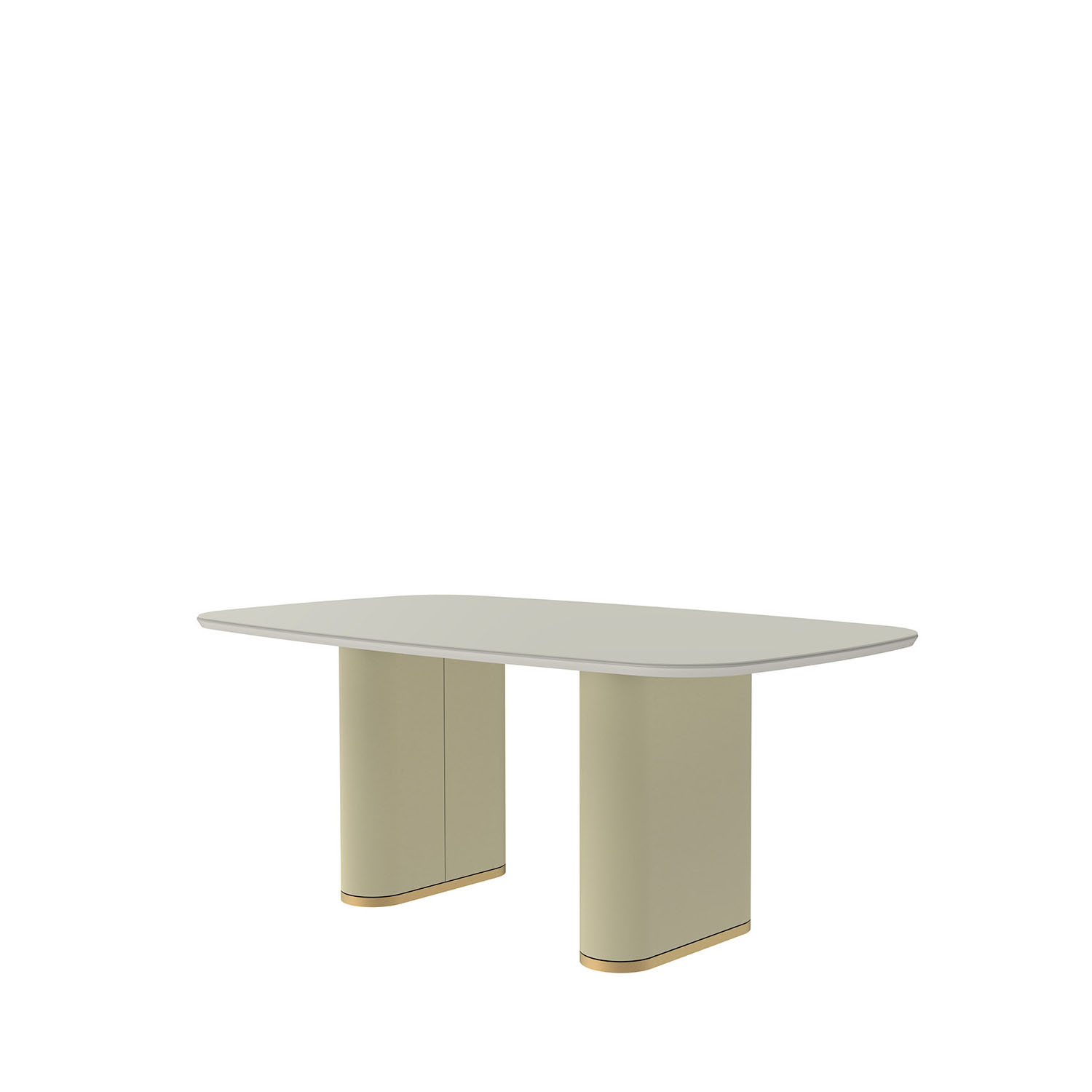 Comedor Lintz 1.8 Off white + 6S Beverly Champan 5