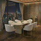 Comedor Lintz 1.8 Off white + 6S Beverly Champan - Miniatura 1