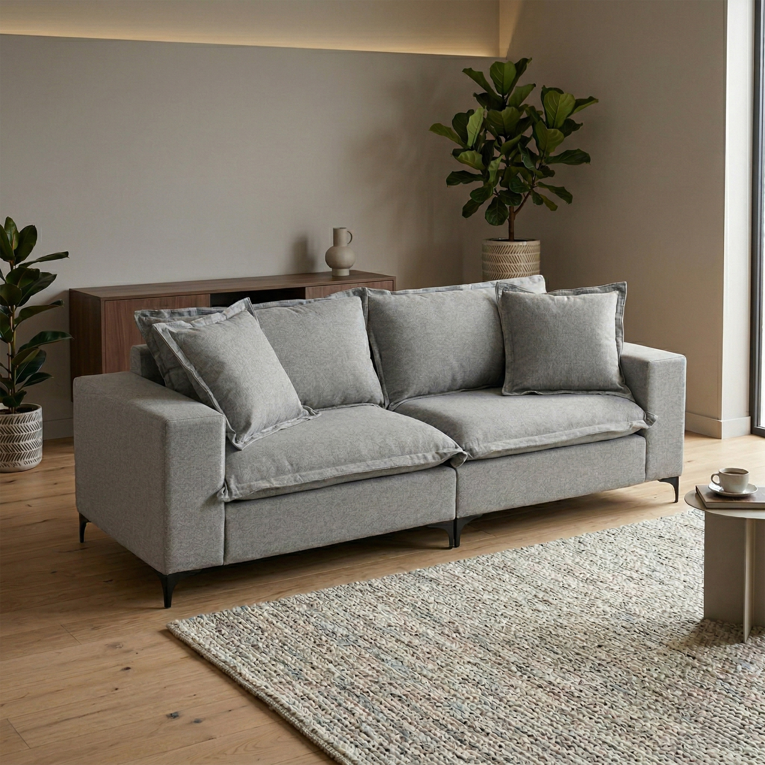 Sofa Chandon 252058 Gris 2.50 m 1