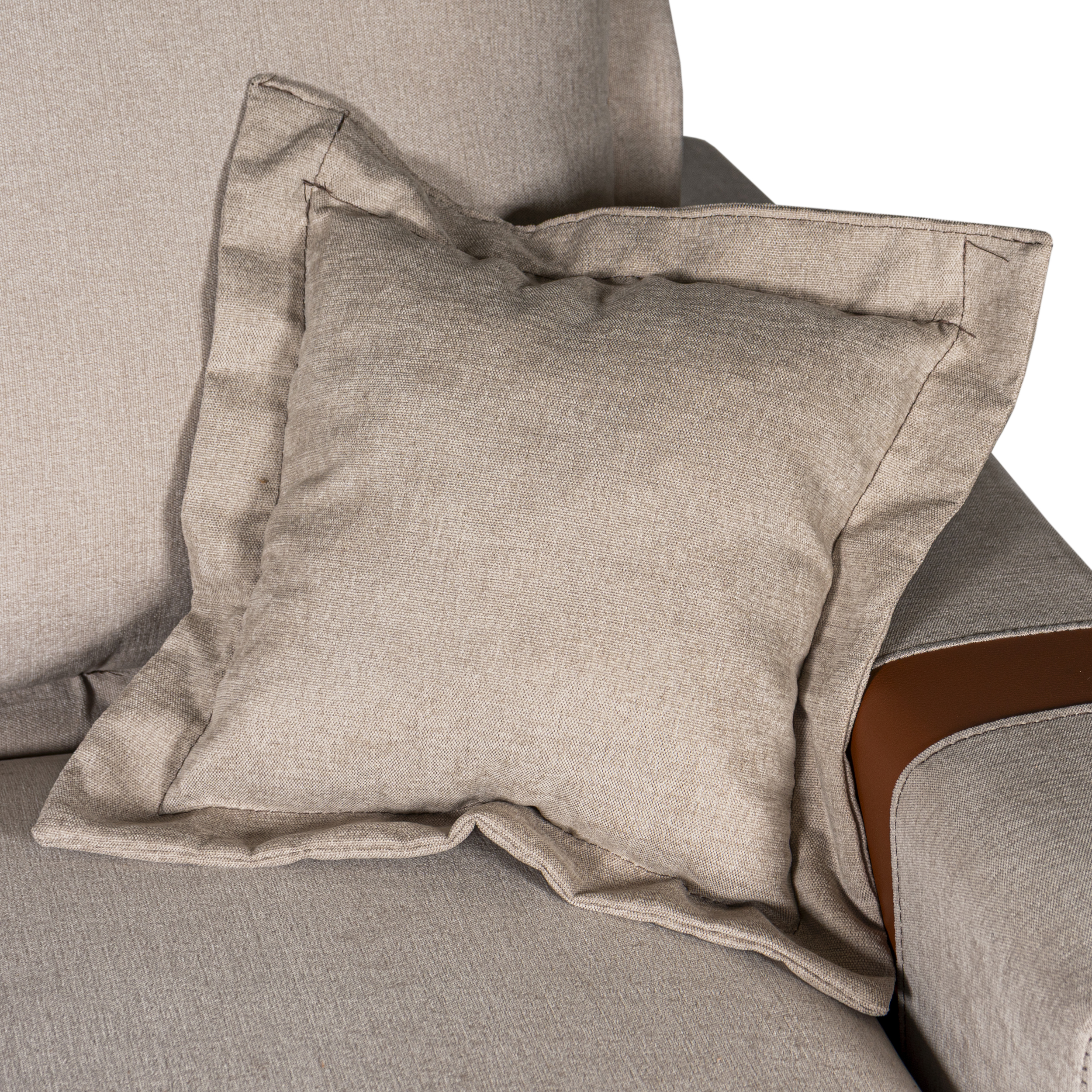 Sofa Retractil - Reclinable Nairobi Beige 2.18 m 6