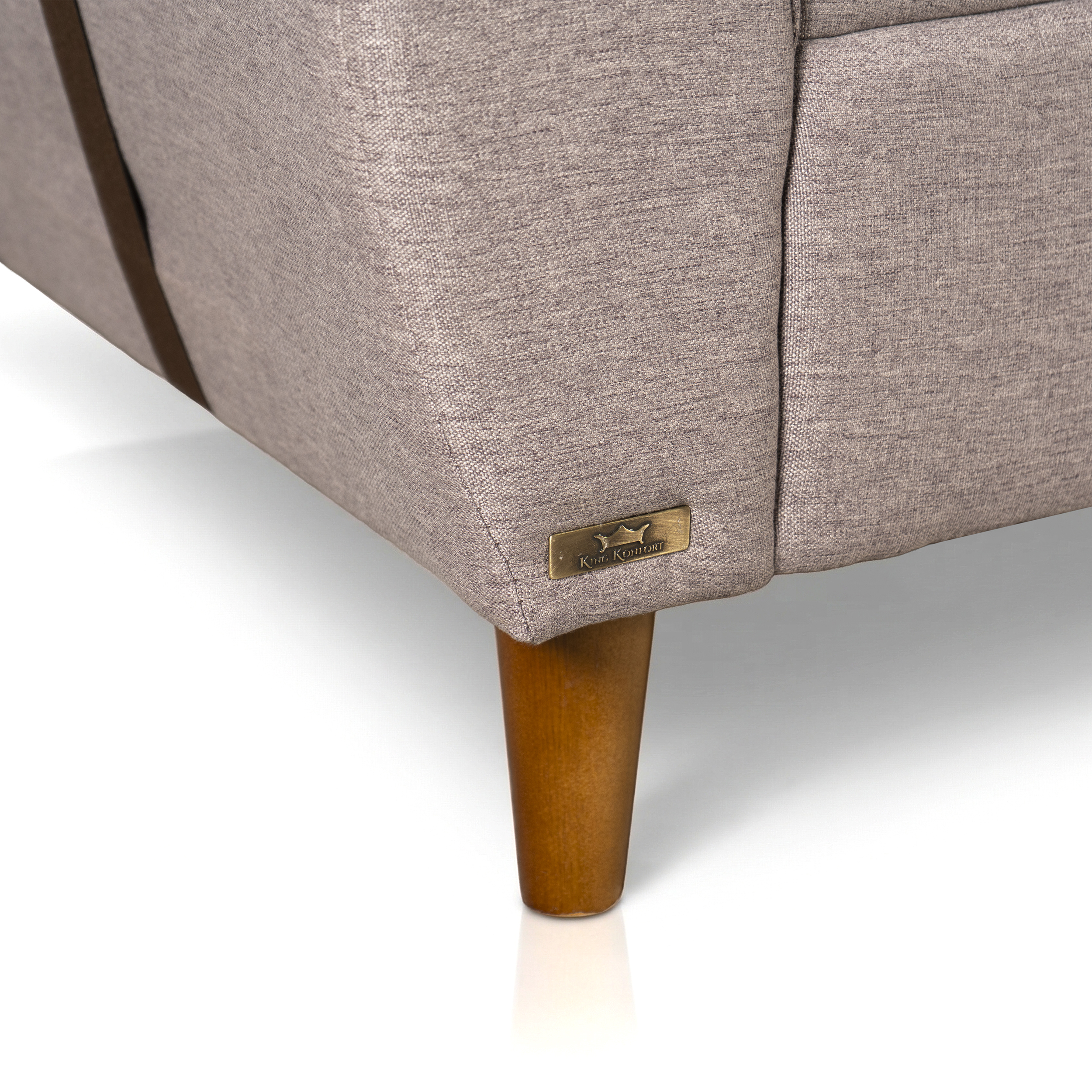 Sofa Cama Reclinable Blend Rustico Marron 2.15 m 6