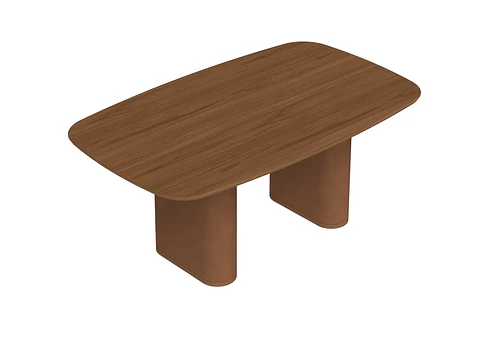 Comedor Lintz 1.8 Canela + 6 Sillas Ella Linked 02