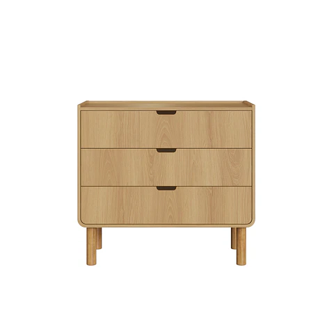 Comoda 3 Cajones 28103 Aura Natural