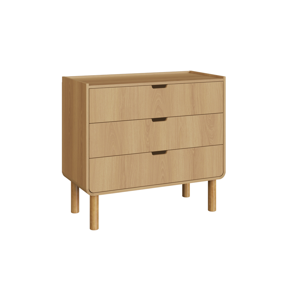 Comoda 3 Cajones 28103 Aura Natural 3