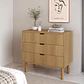 Comoda 3 Cajones 28103 Aura Natural - Miniatura 1