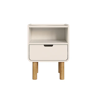 Velador 1 Cajon 28094 Aura Off White