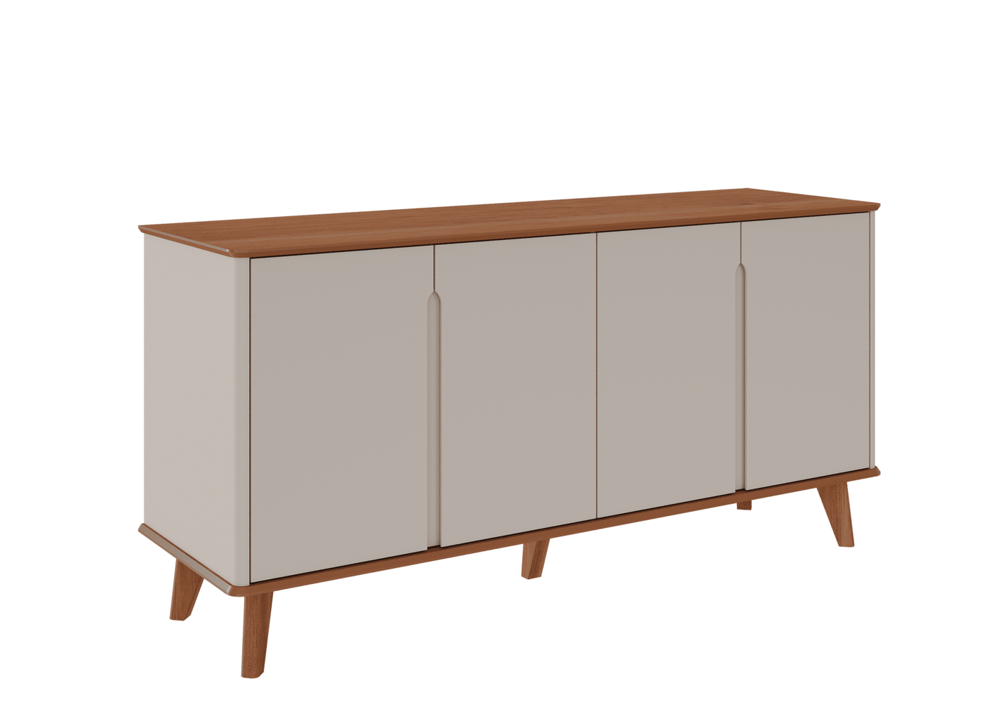Buffet 4 Puertas 1.6 Serena Off White Cinamomo 2