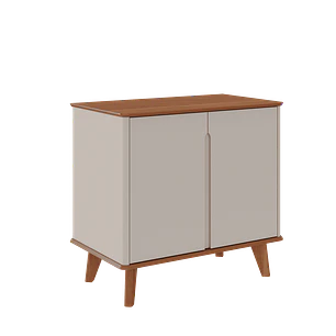 Buffet 2 Puertas 85 CM Serena Off White Cinamomo