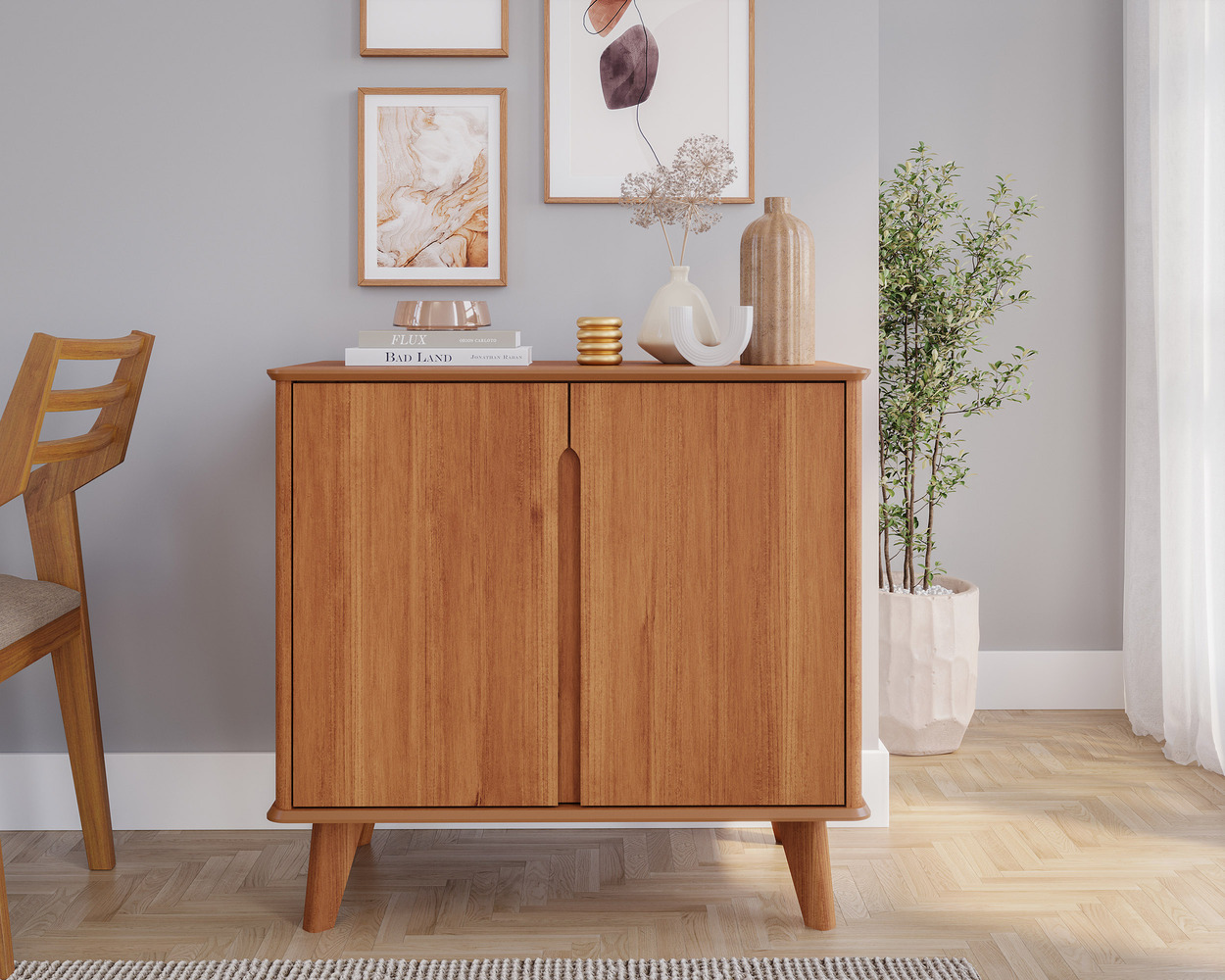Buffet 2  Puertas 85 CM Serena Cinamomo 1