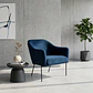 Sillon Hebe Veludo Azul  - Miniatura 1