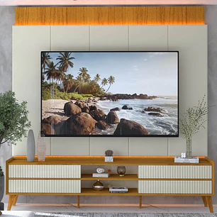 Rack + Panel Magnifico Led 2.2 Natural/off white