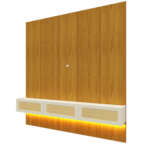 Home 2.2 Realce Native ratan Led natural/Off white