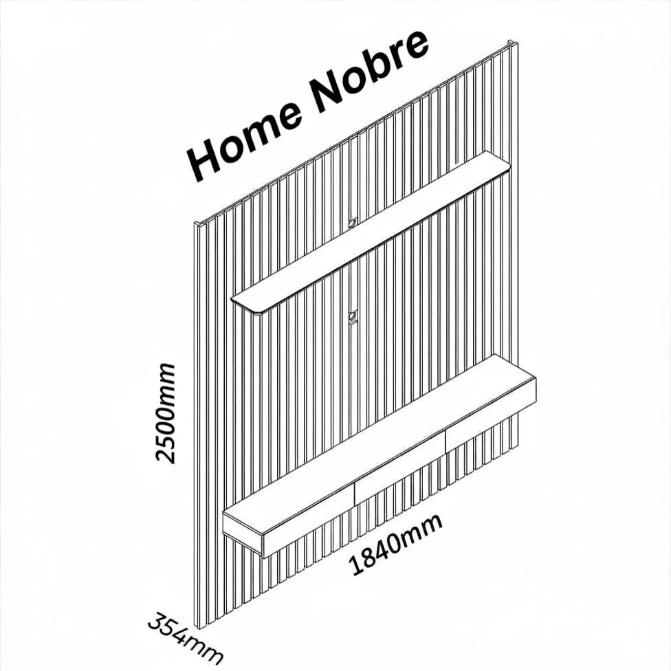 Home Nobre Led 1.85 Natural/off white 3