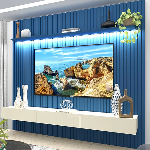 Home Nobre Led 2.3 azul/off white