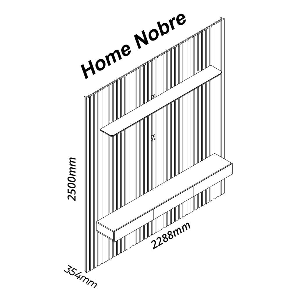 Home Nobre Led 2.3 Natural/off white 3