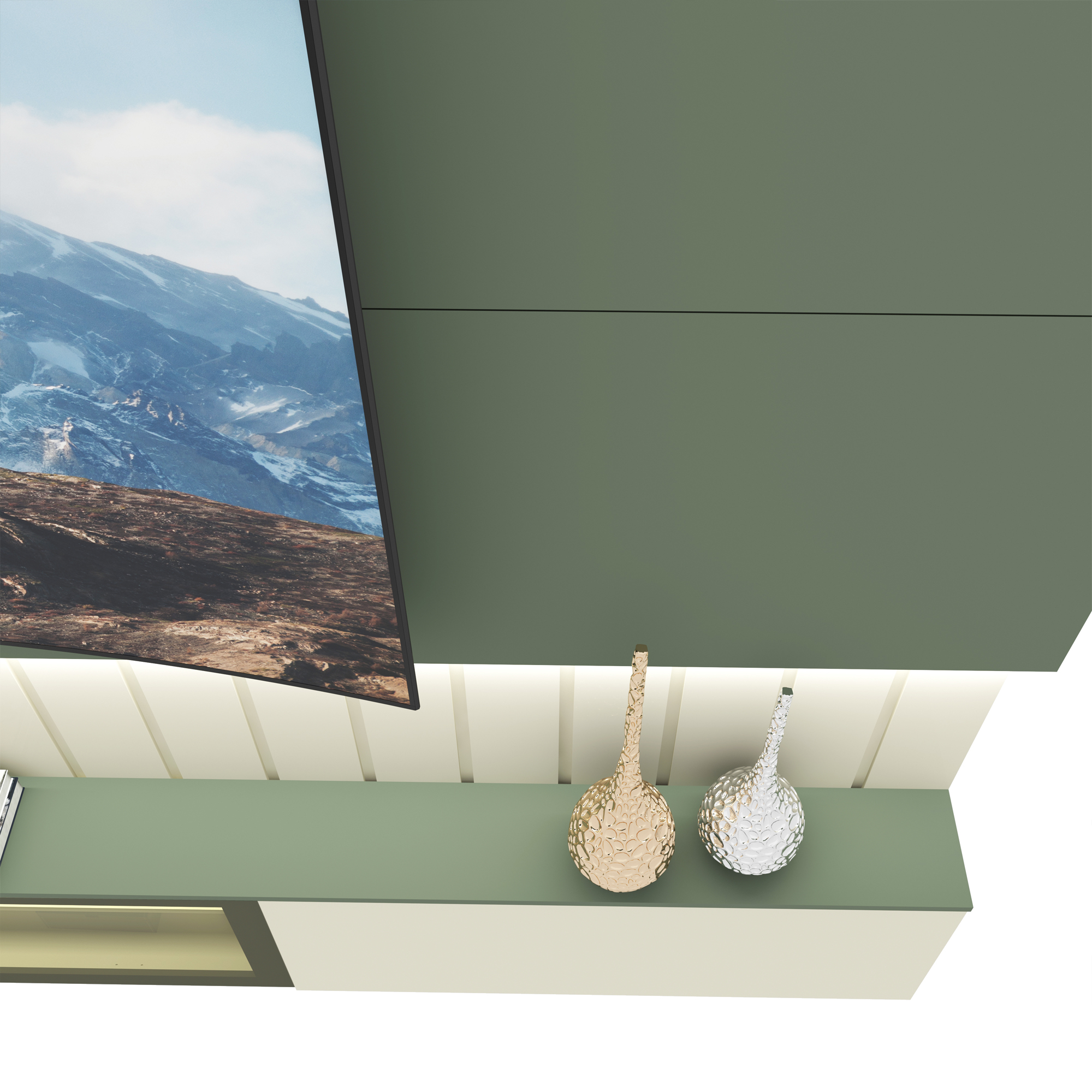 Home Soberano Led 2.3 off white/verde 6