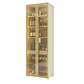 Vitrina Prisma Vidrio Led 76cm Off White - Miniatura 3