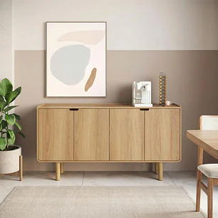 Buffet 4 Puertas 1.6  Aura 28095 Natural