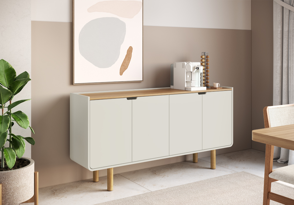 Buffet 4 Puertas 1.6  Aura 28095 Off White 1