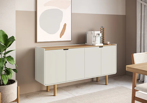 Buffet 4 Puertas 1.6  Aura 28095 Off White