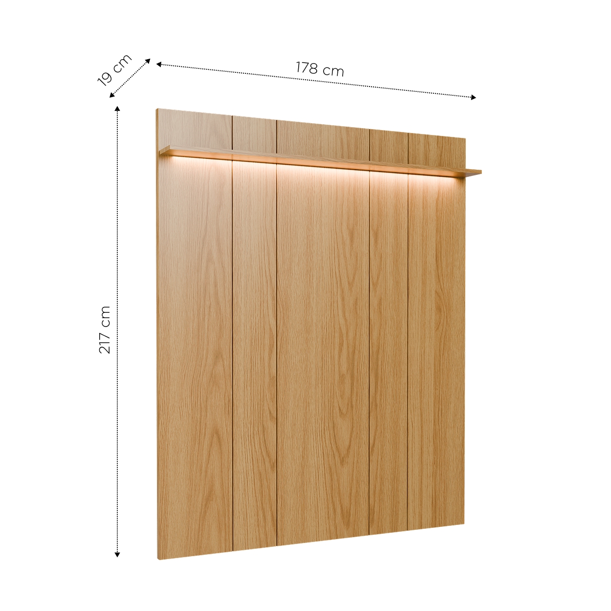 Panel Neon Float 1.8 Carvalho 3