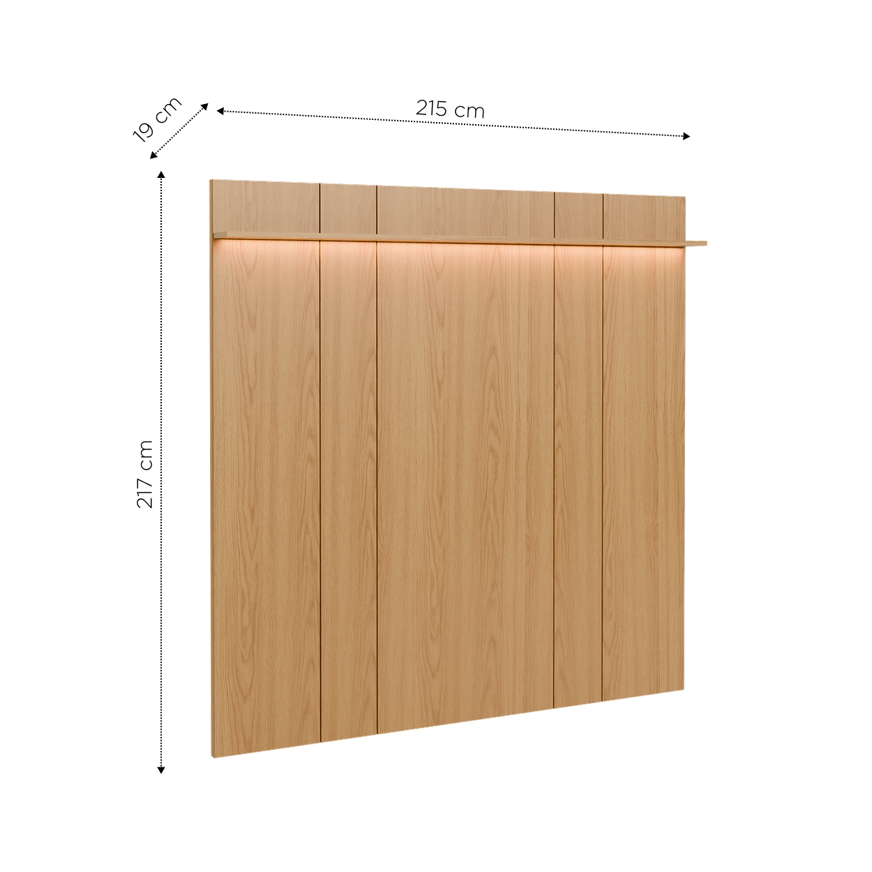 Panel Neon Float 2.2 Carvalho 4