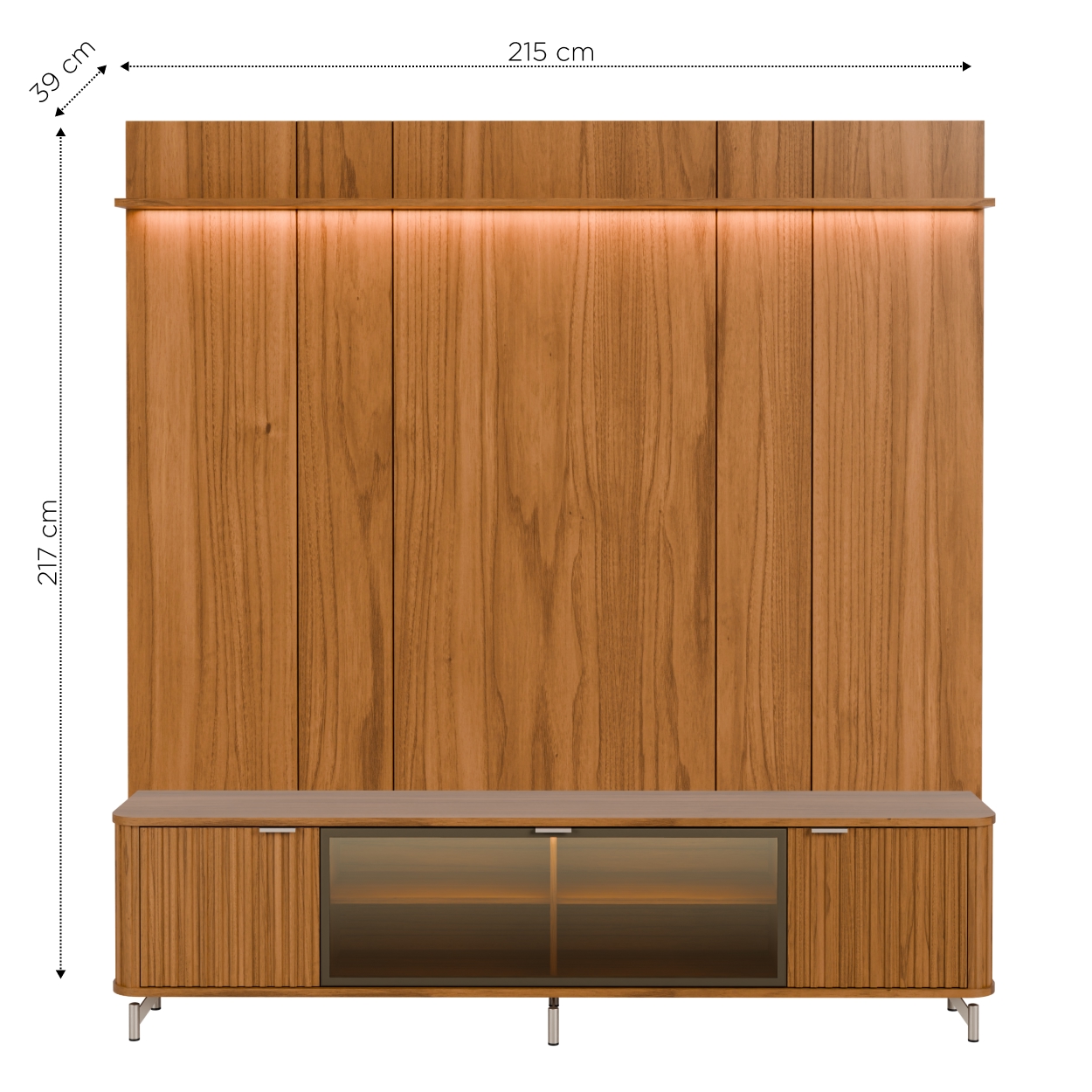 Rack 2.1 + Panel 2.2 Neon Float Led Canela 3