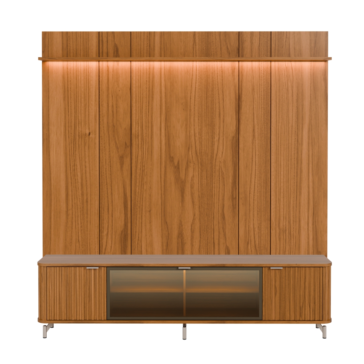 Rack 2.1 + Panel 2.2 Neon Float Led Canela 2