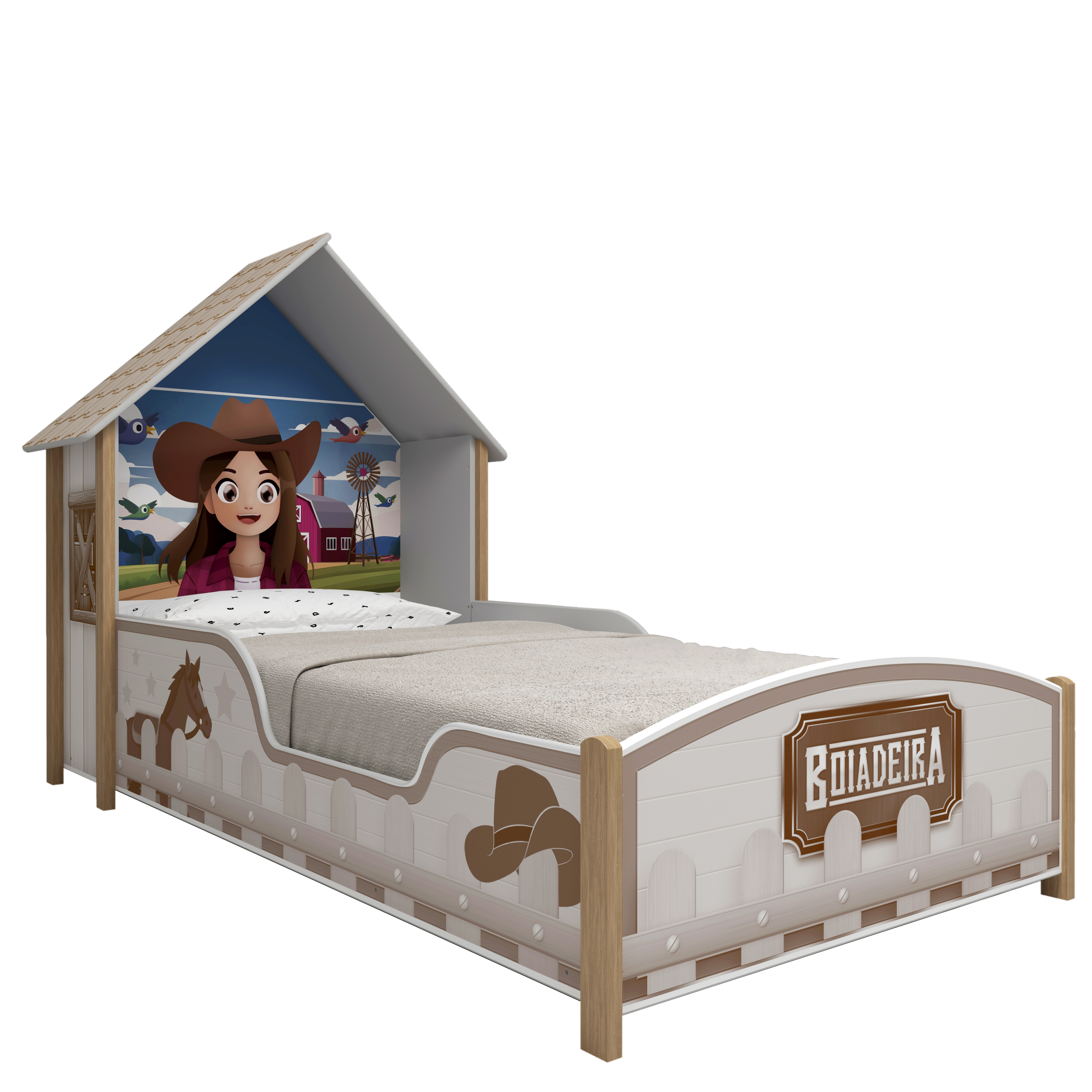 Cama 1 Plaza Vaquera 7