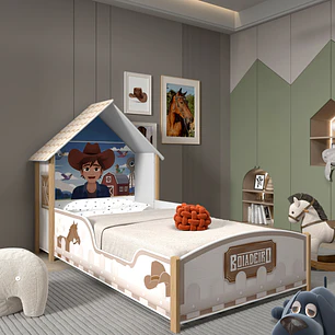 Cama 1 Plaza Vaquero