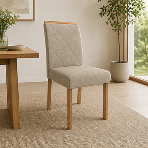Silla Fernanda Beige