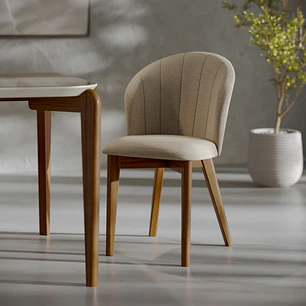 Silla Alba Natural Soft Palha 