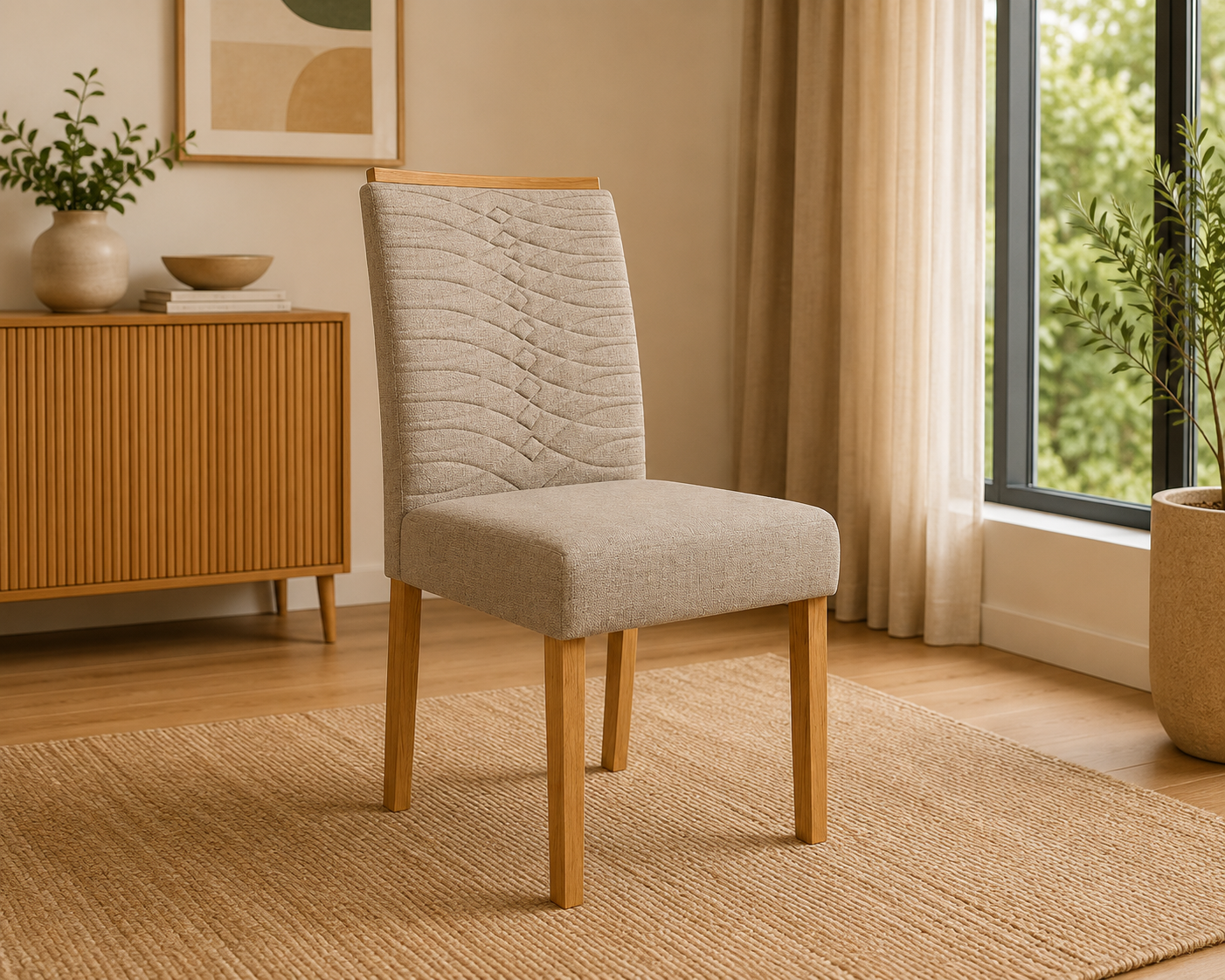 Silla Clarice Beige 1
