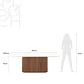 Mesa Kalina 2.2 Off White Natural - Miniatura 4