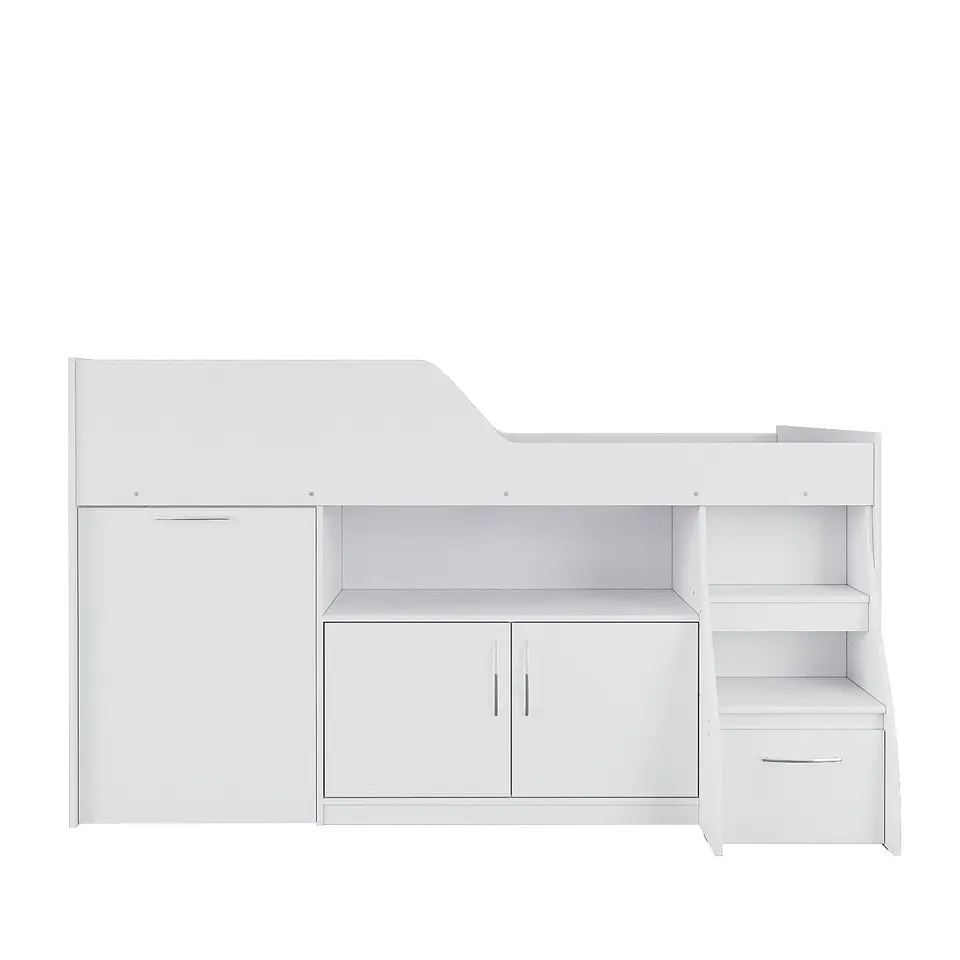 Cama Multifunción Retráctil 1.5 P Off White 4