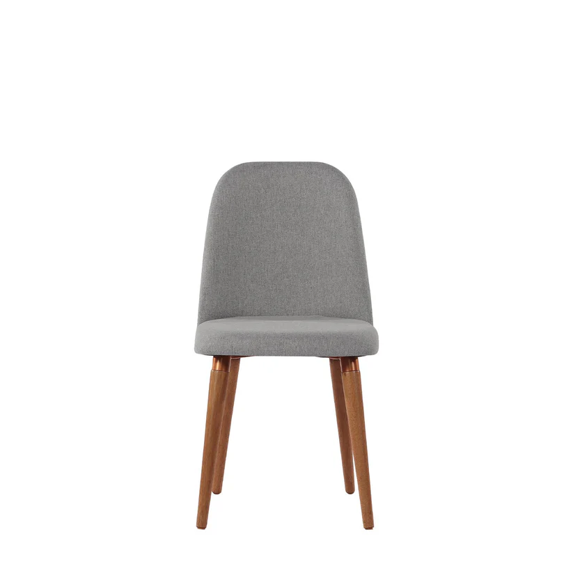 Comedor Avena 1.6 Canela + 6 Sillas Drop L35 Gris 7
