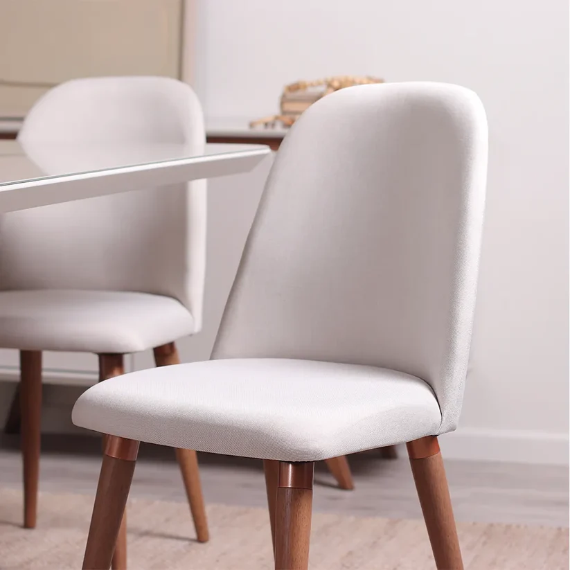 Comedor Bennet 1.6 + 6 Sillas Drop L02 Beige 3