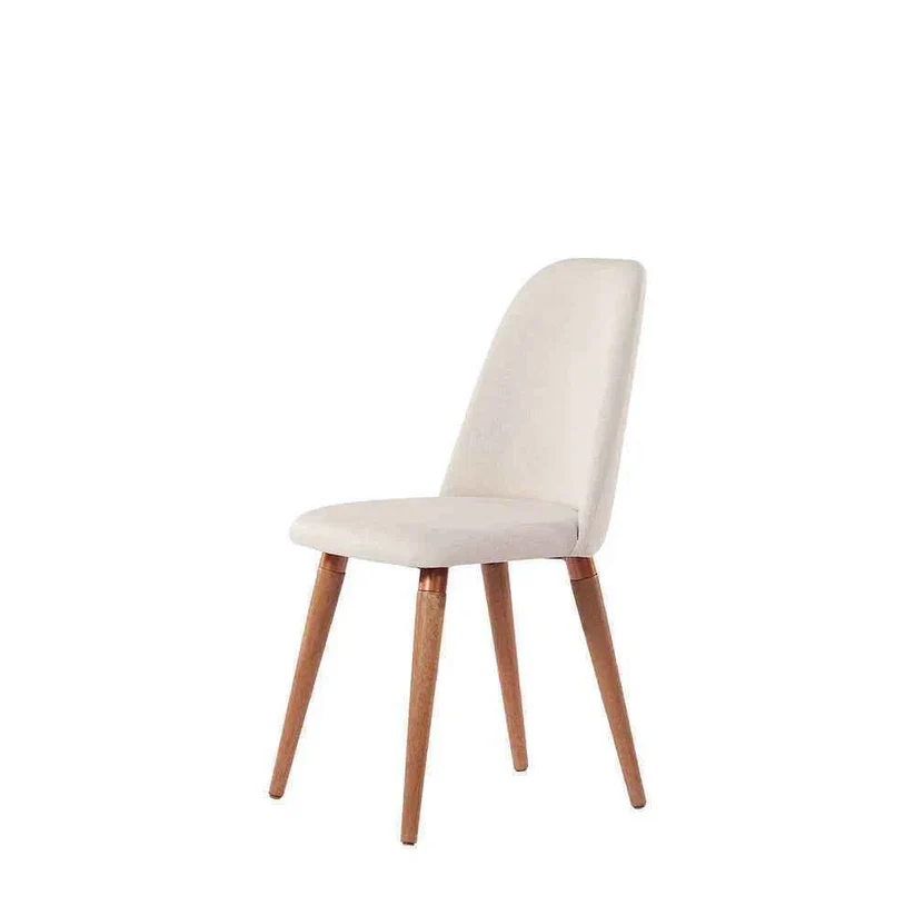 Comedor Donatella 115 Redondo + 4 Sillas Drop L02 Beige 8