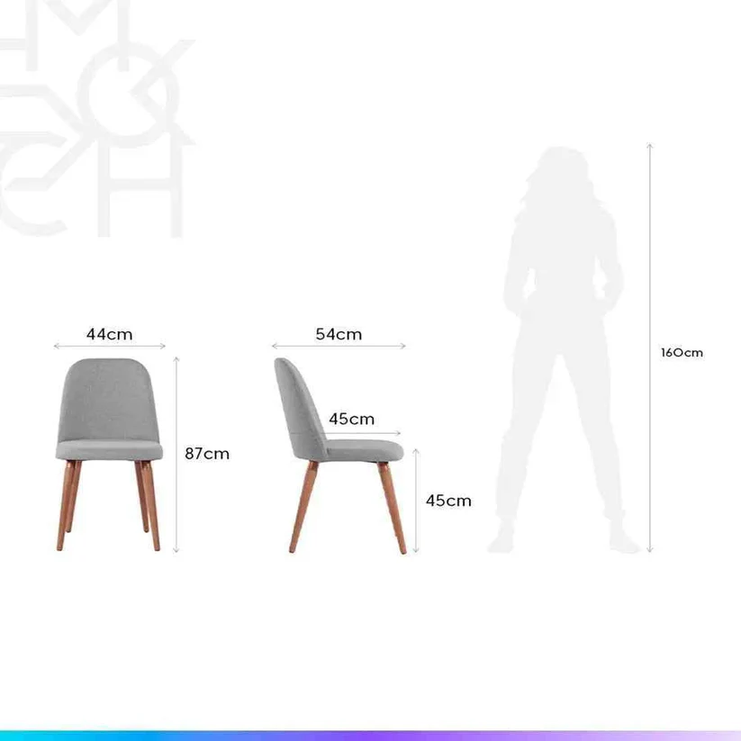 Comedor Donatella 1.6 + 6 Sillas Drop L35 10