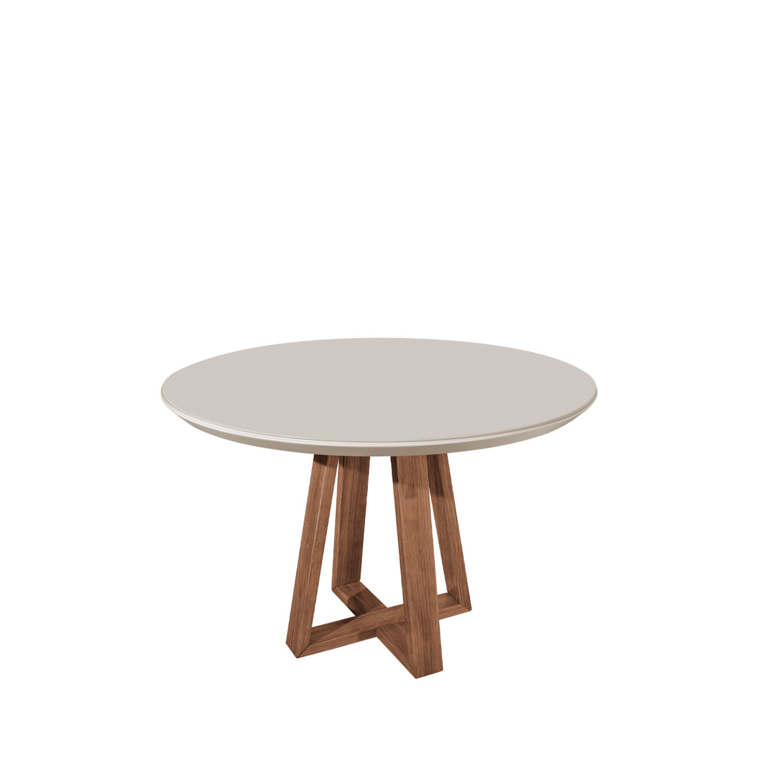Comedor Bennet Redondo + 4 Sillas Ella A80 1