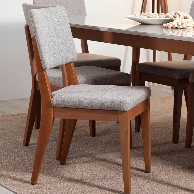 Comedor  Bennet 1.2 + 4 Sillas Ella A80 2